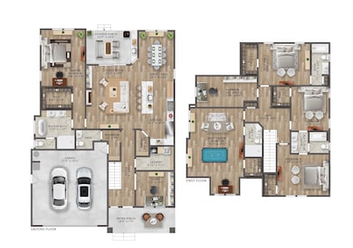View of home floor plan