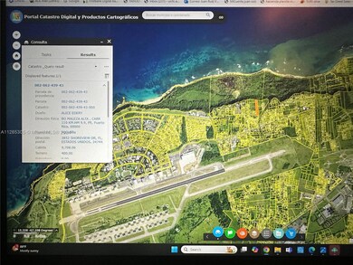 VIEW OF OCEAN AND AIRPORT