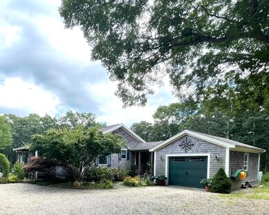 Front of the house from the driveway