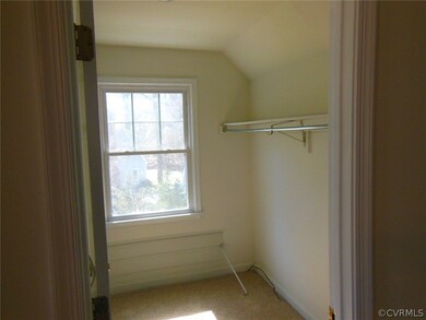 Master walk-in closet