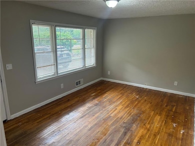 front entry into family room
