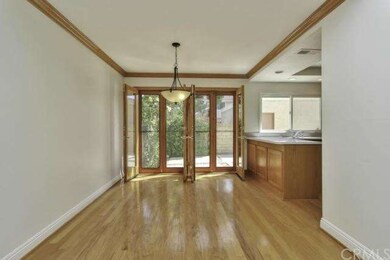 Dining Area with French Doors opens to Large Patio