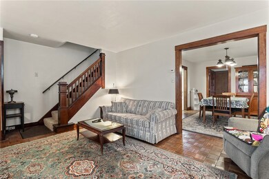 LIVING ROOM SHOWING DINING ROOM
