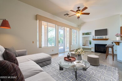 Living Area-Virtually Staged