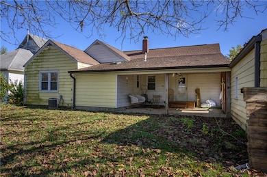 North side of home faces High School