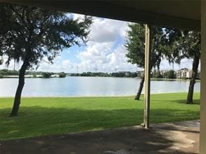 Enjoy this lovely lake view of the lake from your