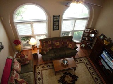 View of Living Room From Balcony