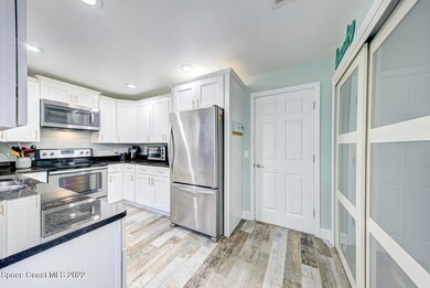 kitchen & door to garage