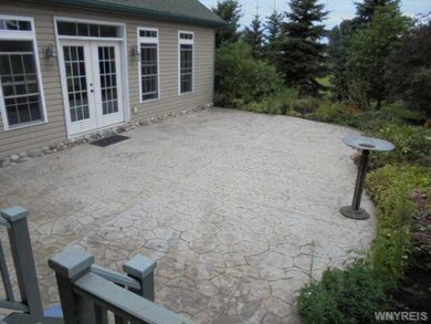 Patio. Private Patio accessible through French Doo