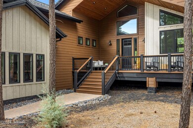Extended Front Porch with Seating