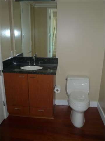 Powder Room off of kitchen.living,dining area
