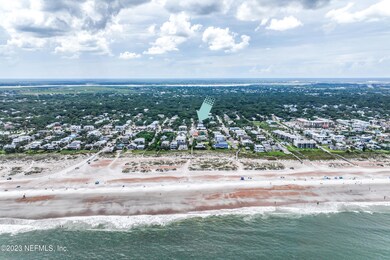 View from beach facing west