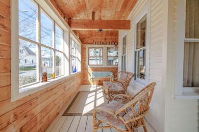 Enclosed porch