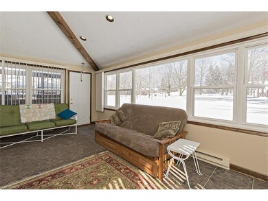 Incredible Four Season Sun Room with Vaulted Beame