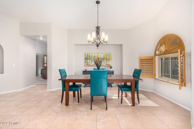 Formal dining area