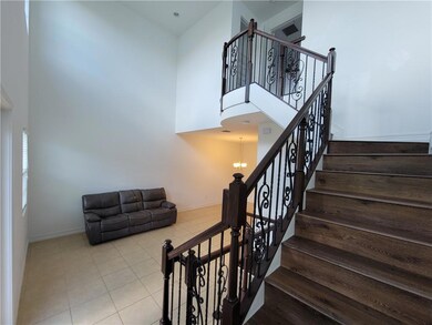 Great Room Stairwell Corner