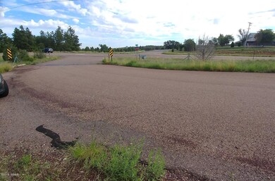 Paved road with highway frontage