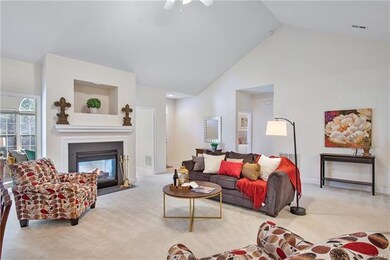 Open and spacious. Cathedral ceilings and ceiling 