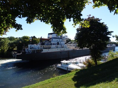 Nearby river channel