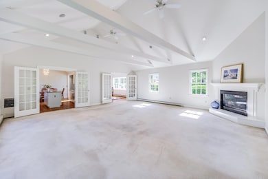 Great Room with gas fireplace