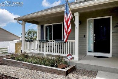 Covered front porch