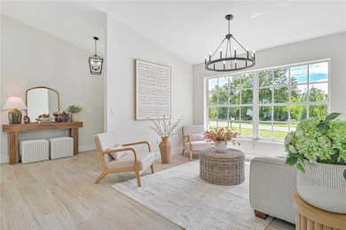 entry area and living room
