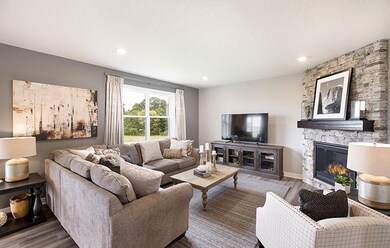 There is a family room on the main level that offe