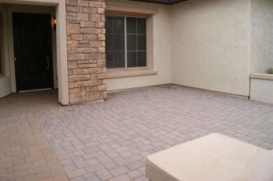 paved courtyard