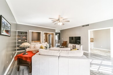 The family room is adjacent to both the galley kit