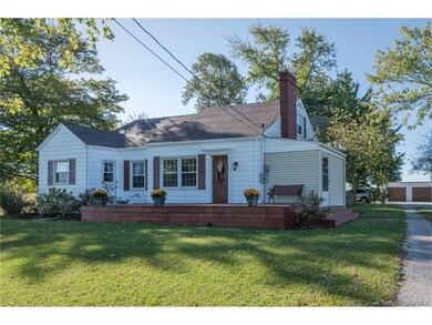 Front view of home. Deck new 2015. Landscaping and