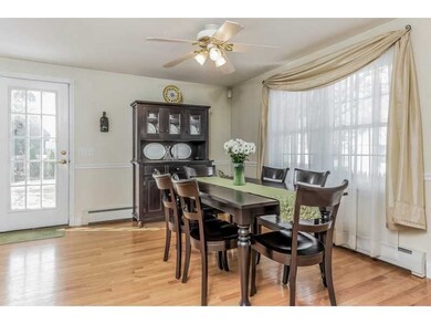 Dining Room. Dining Room with views of the rear ya