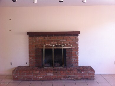 Cozy fireplace