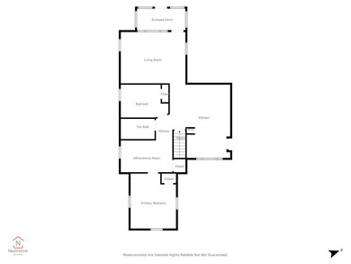 Main level floor plan