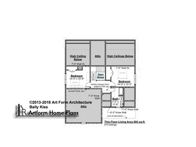 Second floor plans.