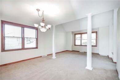 Enjoy entertaining in the formal dining & living r
