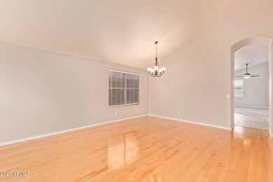 Wood Floor in Living/Dining Room