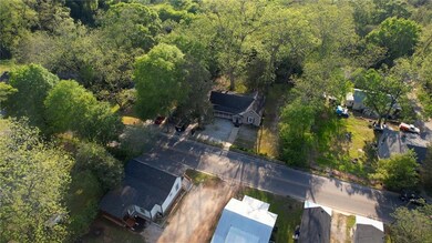Drone / aerial view of a forest