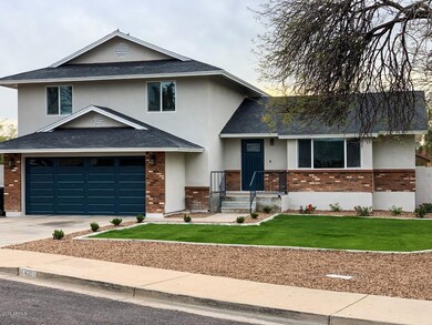 Adobe 2 car garage