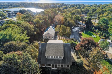 Aerial view of Bungalow and cottage