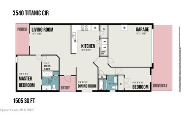 3540 Titanic~Floor Plan