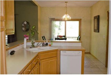 Looking thru kitchen from Dining room.