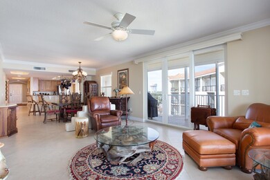 View of living room from balcony
