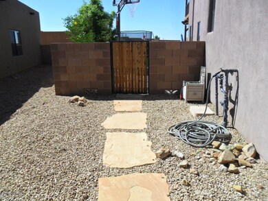 Walkway to side gate