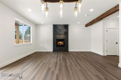  living room featuring dark hardwood / wood-style