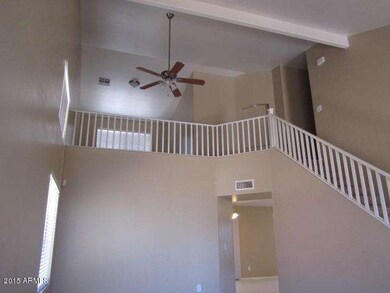 Vaulted Ceiling to Loft