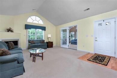 Tons of natural lighting and cathedral ceilings th