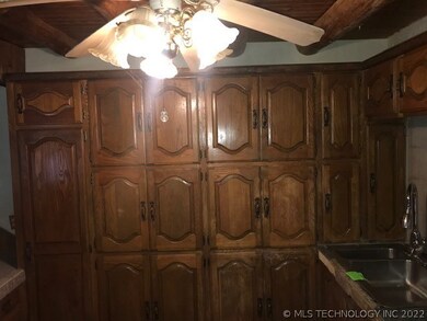 Kitchen wall of storage