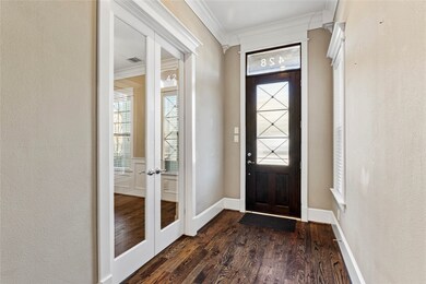 Upon entry, you're welcomed by a versatile room to