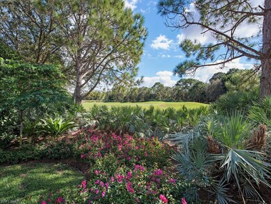 View of Hole #4 Amidst a Garden Setting