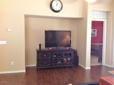 Living area nook & Master Bedroom entry